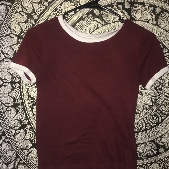 Basic Maroon Top - Picture 1 of 3